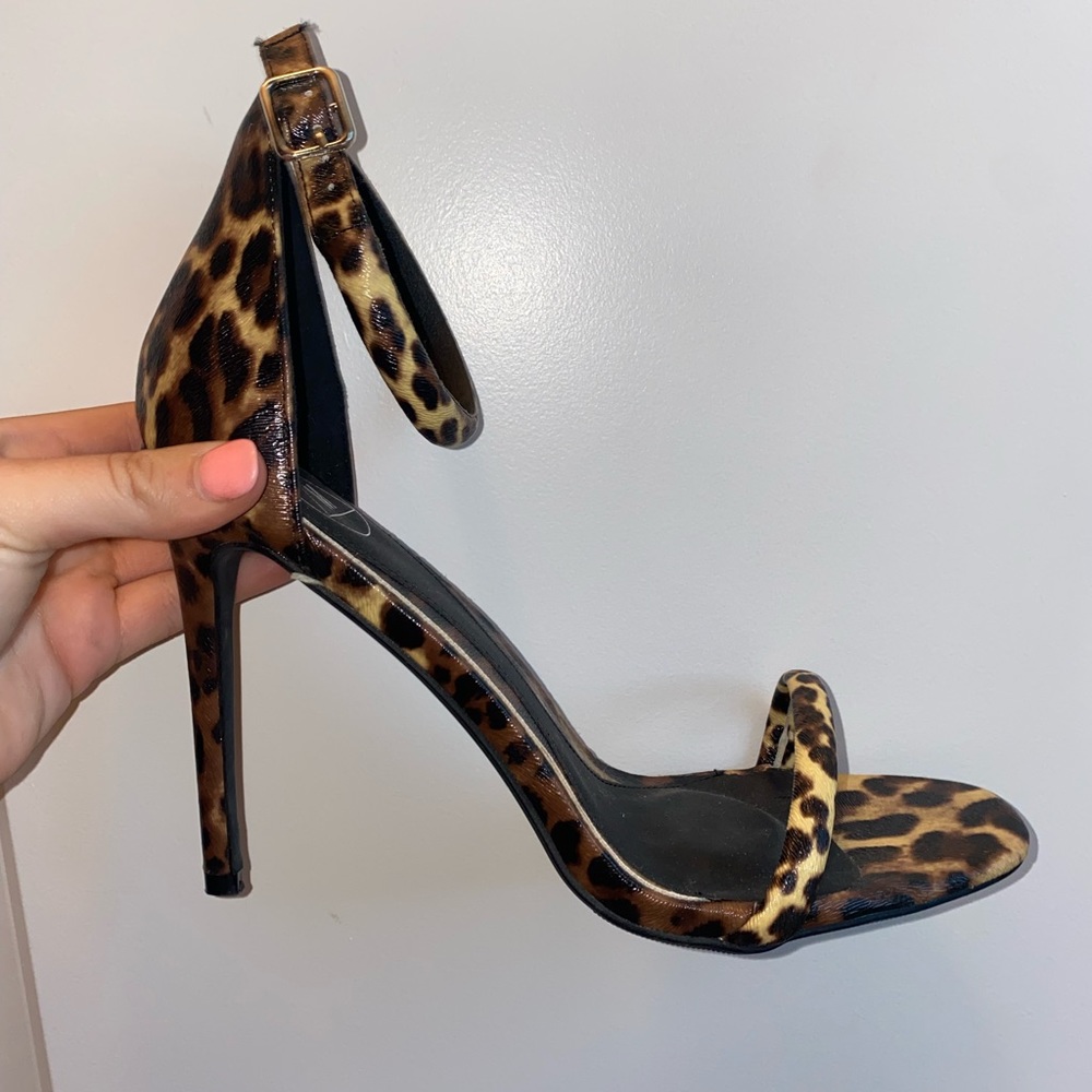 Misguided Cheetah Heels